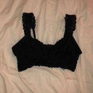 Black bralette